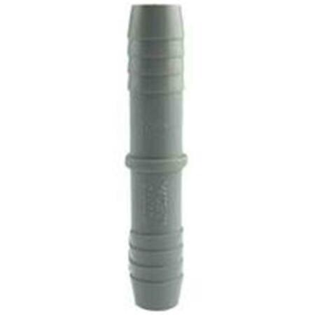 BOSHART INDUSTRIES 0.75 in. Nominal Boshart Hose Coupling, Gray - Polyethylene 277848